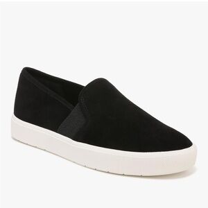 Vince Women’s Size 6 Blair-5‎ Slip on Black Suede Shoes